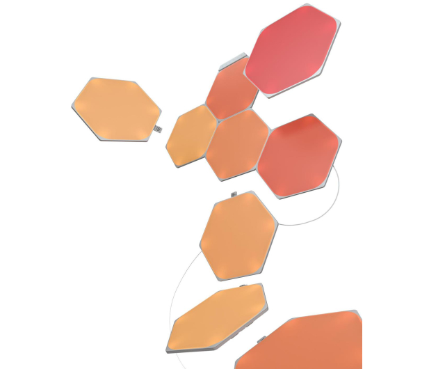 Nanoleaf Shapes Hexagons Starter Kit (9 paneli, kontroler) - 651643 - zdjęcie 3